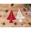 xinrongda Christmas Tree DIY Set, Macrame DIY Kit for Christmas,