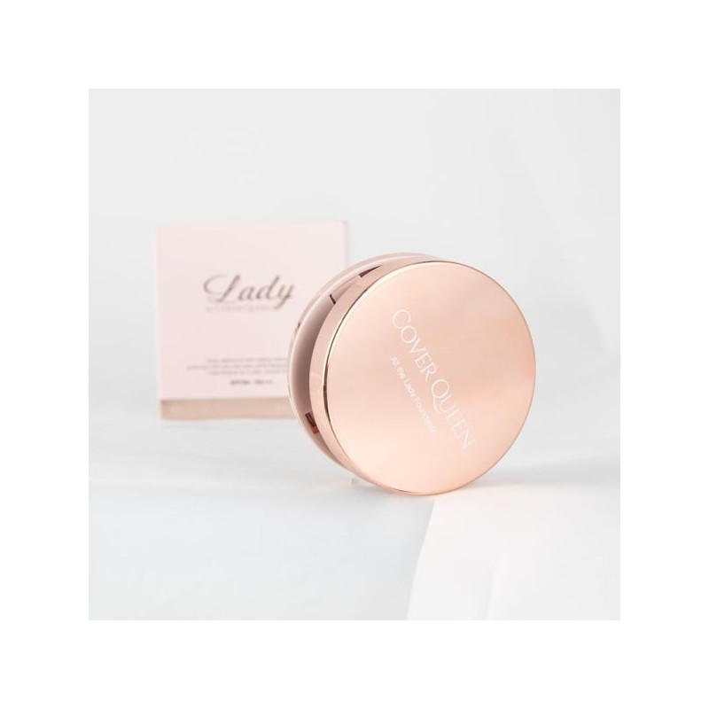 Coverqueen 커버퀸 올더레이디 커버팩트 파운데이션 본품2+리필2 Cover Queen All Lady