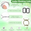 1+1 Big Snake Enrichment Rings for Ball Python, Climbing Toys