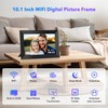 Uhale 10.1" Digital Picture Frame with 32GB Storage Support SD