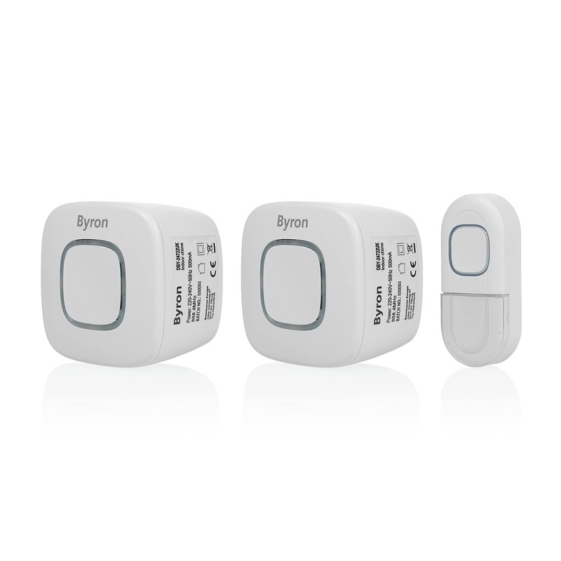 Byron Wireless Portable Doorbell Set - Smart Control - 200m