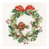 Bothy Threads Cross Stitch Kit - Robin Wreath