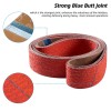 6PCS 2x42Inch Ceramic Grinder Sanding Grinding Belt 60 80 Gritmaterial: