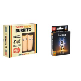 Exploding Kittens - Juego de Cartas y Dodgeball  Juegos de Fiestas Familiares  Pandasaurus Games The Mind  Juegos de Mesa Aptos para la Familia...    