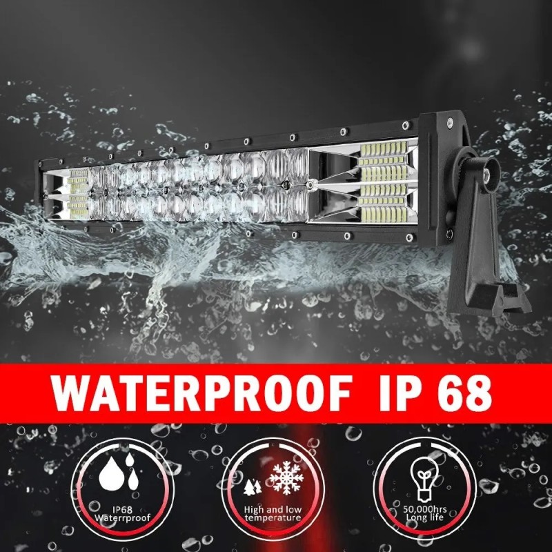 22 Inch Barra De Luz Faros Offroad Modificado Luces Jeep