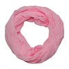 ACC Women's Silk Loop Scarf Light Plain -