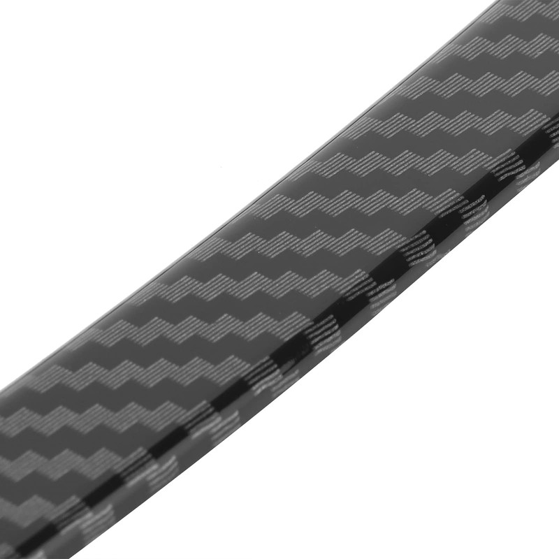 KIMISS Air Conditioning Button Placket, Carbon Fibre Style CD Panel