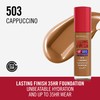 Rimmel Rimmel Lasting Finish 35Hr Foundation 503 Cappuccino, Full Coverage,