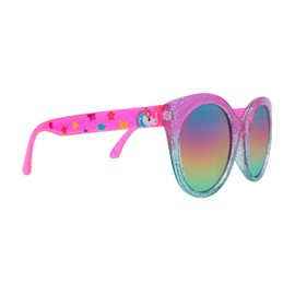 ARKAID Sun-Staches JoJo Siwa Sunglasses for Kids | Glitter Cat Eye Shades with UV400 | One Size Fits Most Kids