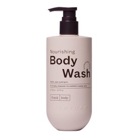 frank body Nourishing Body Wash | Vegan & Cruelty Free | Gentle and Soothing with Oat Extract, Avocado Oil and Squalene | Vanilla and Sandalwood Scent (360 mL/ 12.17 fl oz)