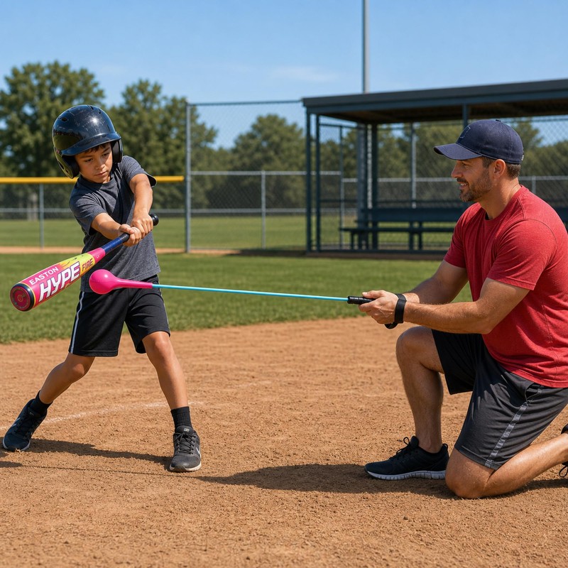 Orbis Hitting Stick Batting Practice Training Equipment for Baseball &