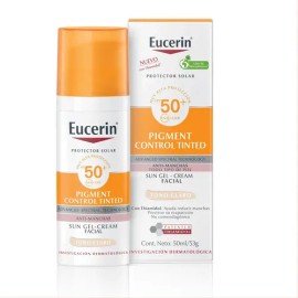 EUCERIN Protector Solar Pigment Control Tono Claro Facial FPS50+ 50ml