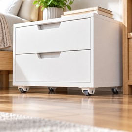 Self-Adhesive Caster Wheels for Storage Boxes – Tool-Free Mobility for Small Furniture, Drawers & Cabinets