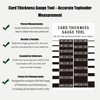 Flinduy Card Grading Centering Tool – Sports Card Thickness Measuring,