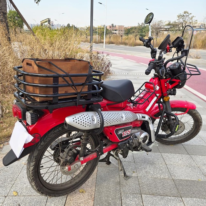 Basket Support Luggage Rear Rack Compatible with Honda Trail 125