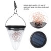 Waterproof Solar LED Lights Cone Shape Hanging Lamp Light for