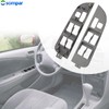 Osompar Front Driver Window Switch Bezel Panel (Tan) Compatible with