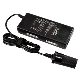 HQRP Powerful 7Amp AC to 12V DC Converter Adapter Charger for 2707 Igloo Kool Cruiser 18 Quart Thermo-Electric Cooler / 40001 Igloo Kool Mate 56 Quart Cooler Plus Coaster