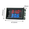 Measurement 4~30V Direct Power Supply Red + Blue Dual Display
