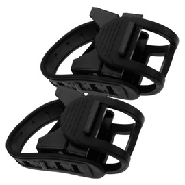 Baluue 2pcs Crutch Holder for Wheelchair and Mobility Scooter Durable Cane Storage Bracket for Elderly Easy to Install and Practical Accessory for Safe Cane Transport