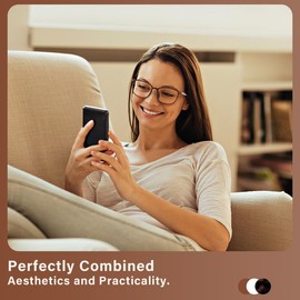 FONHCOO Blue Light Blocking Glasses Women Men TR90 Fashion Frame Computer Blue Light Glasses Anti UV Glare (Upgrade)