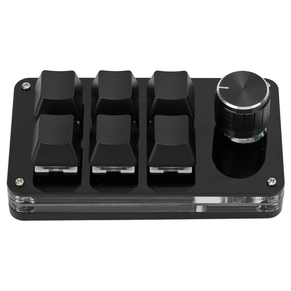 One Hand Macro Mechanical Keyboard Dustproof Green Shaft 12 Keys