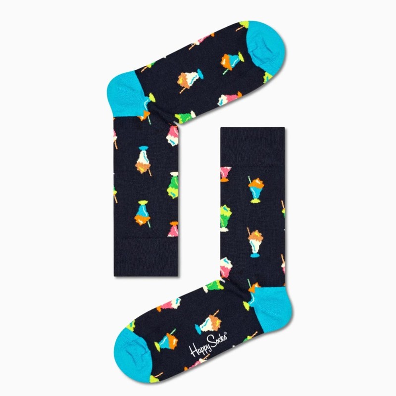 Happy Socks Unisex The Dinner Socks, Colourful