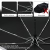 RXHOSIGAY Color Coated Sun Umbrella UV Protection Compact Folding Windproof