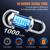 Ciwuzxs Keychain Flashlights Rechargeable, 800 Lumens EDC Mini Flashlights, COB