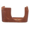PU Leather Camera Half Case for Leica Q Half Body