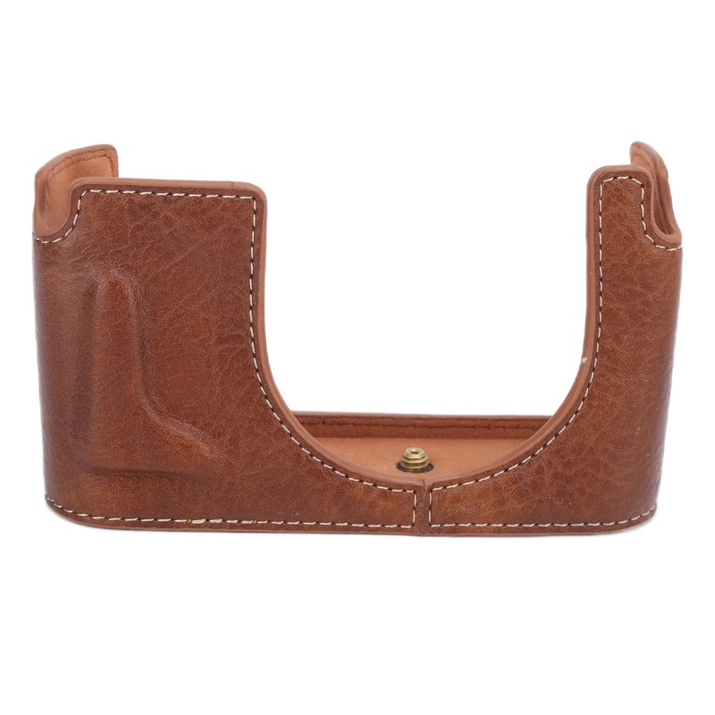 PU Leather Camera Half Case for Leica Q Half Body