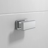 Amerdeco 10 Pack Polished Chrome Cabinet Knobs 1.46 Inch(37mm) Single