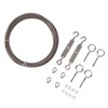 Strings Light Hanging Kit Stainless Steel PVC Coating Turnbuckle Wire