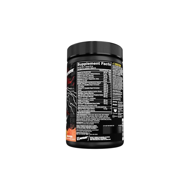 Pre Entreno Mind Fk Mutant 460 Gr 20 Serv Enfoque