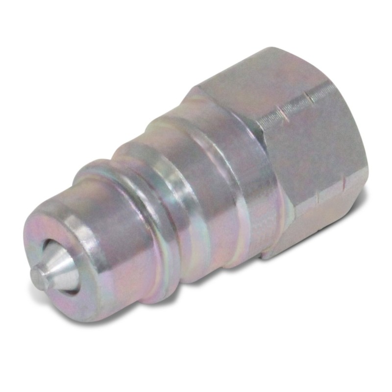 1/4” Ag ISO 5675 Hydraulic Quick Connect Coupler Set, 3/8"