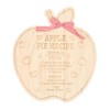 Apple Pie Recipe Serving Board – Practical and Charming Design