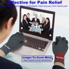 2 Pairs Arthritis Gloves, Compression Gloves for Women Men, Relieve