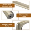 sourcing map Cabinet Pulls, 6Pcs 4 Inch - Aluminum Alloy