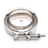 3 Inch V-Band Exhaust Clamp Kit with Male Female Flanges