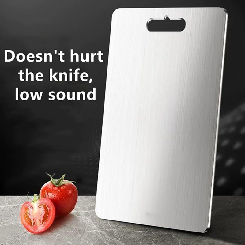 Stainless Steel Cutting Board, Chopping Board, Hanging Kitchen Pastry Board,
