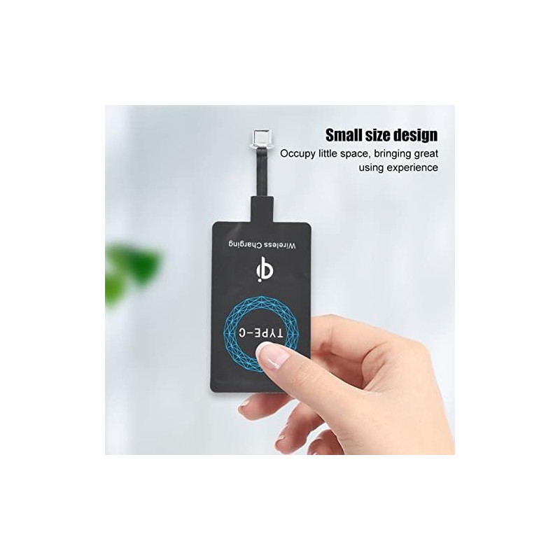 Yunseity Cargador inalámbrico Q I 2PCS para teléfono móvil Compatible