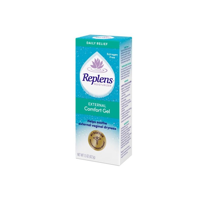 Replens External Comfort Soothing Gel 1.5 Ounce (Pack of 2)