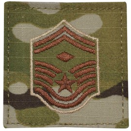 Air Force First Sergeant with Diamond E8 Rank OCP with Hook and Loop
