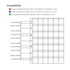 Uncle Paul 420 Pocket Coin Pages - 42 Grids/Page Plastic