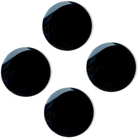 4Pcs Black Car Door Lock Keyhole Cover Trim Sticker Universal Keyhole Decal Protector Sticker Car Accessories Key Socket Decoration Decal Automotive Door Entry Guard Interior Accessories