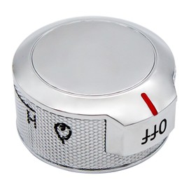 Dasmzweo W11030413 Range Control Knob Compatible with Whirlpool KitchenAid Stove knobs Replaces W11027434, W10643306, 4461624, PS11770322, AP6038805(1 Pack)