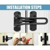 Litensh Door Chain Lock for Front Door, Swing Bar Door