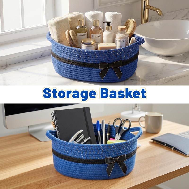 Colingmill Gift Basket for Graduation, Empty Woven Basket with Gift