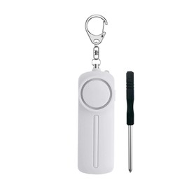 Hion Security Buzzer (Replacement Driver Included) Security Alarm, 130 dB, Loud Volume, LED Light, Waterproof, Security Bell, Elementary School Students, Boys, Girls, Women, Simple, Security