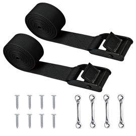 Cooler Tie Down Kit for YETI Coolers,Cooler Tie Downs Straps Secure Yeti and RTIC Coolers to Boat,Deck,Truck Bed,Trailer and Prevent from Slipping